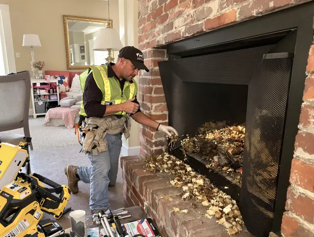 Safe screening installation by Hamden Chimney Sweep in Hamden, CT