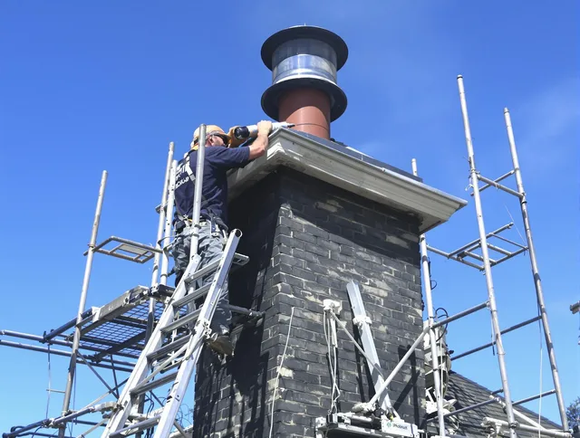 Sturdy chimney crown finished by Hamden Chimney Sweep in Hamden, CT